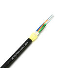 Single mode outdoor fiber optic cable G652D single jacket for aerial mini ADSS