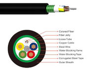 Photoelectric Hybrid fiber optic cable GDTS armoured with corrugated steel tape