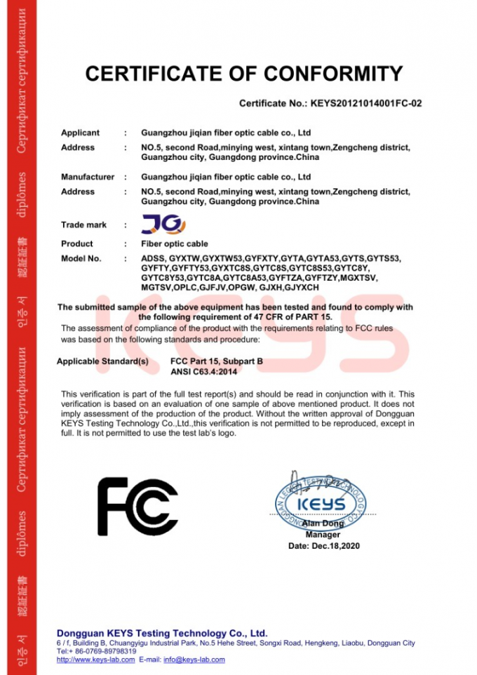 CABELOS DE FIBRA ÓTICA GYTA GYFTA 4-288 CORES 144 CABELOS de fibra óptica 5