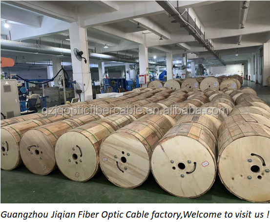 Cable de fibra óptica dobrável, patch cord, drop rack, cable laying tool, cable reel, wire guiding rack para monitoramento da construção 3