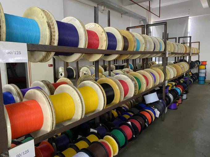 Cable de fibra óptica dobrável, patch cord, drop rack, cable laying tool, cable reel, wire guiding rack para monitoramento da construção 5