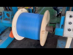 12 24 núcleo de blindagem única chapéus duplos ignífugo MGTSV Cabos de fibra óptica de mineração