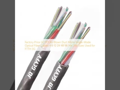 Preço de fábrica GCYFY Ductos micro de fibra óptica 4 6 12 24 48 96 144 288 Tamanhos utilizados para FTTH 3G