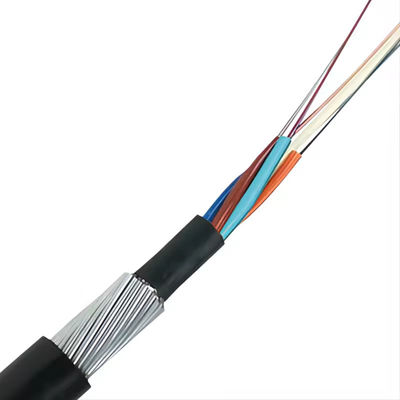Underwater Fiber Optic 4-144 Core Submarine Cable Single Mode Direct Buried GYTA33 Multimode Compression Resistant Cable
