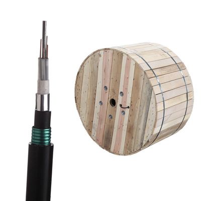 GYTA53 GYTS53 Underground Fiber Optic Cable Double Jacket Armored