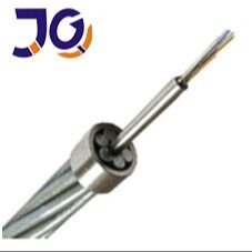 Qualidade  OPGW Optical Power Ground Wire Fiber Optic Cable 24 48 Core for Power Transmission Systems fábrica