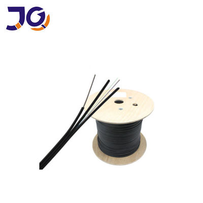 Aerial Single Mode FTTH Fiber Optic Drop Cable 657A With Messenger
