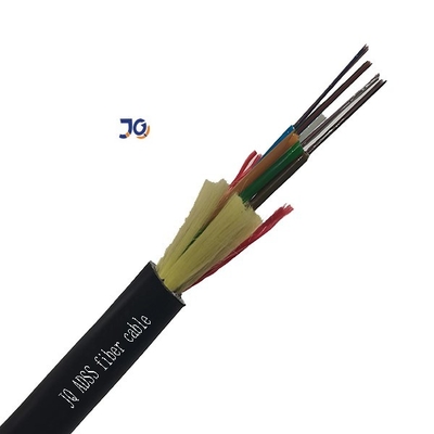 Cabo de fibra ótica ADSS de vários núcleos com revestimento duplo simples aéreo 80 m