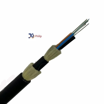 não metal monocasco duplo-casco multi núcleo ADSS Fibra óptica com HDPE