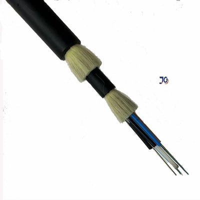 Cabo de fibra óptica ADSS monomodo sem metal 12/24/48 núcleos com fio de aramida