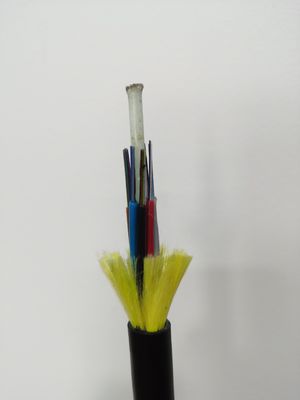 12/24/48 de cabo ADSS aéreo da fibra ótica do cabo de uma comunicação do núcleo