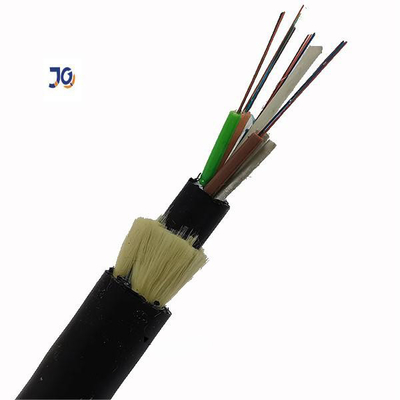 Único revestimento Armoring de Mini Span 100m ADSS 24 48 cabo ótico da fibra de 72 núcleos para a antena