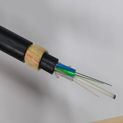 Cabo da fibra ótica do revestimento ADSS do único modo da força do fio de Aramid único
