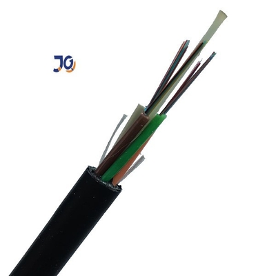 Cabo de fibra ótica fraco encalhado não metálico 48 do tubo do roedor de GYFTY anti 96 144 núcleos