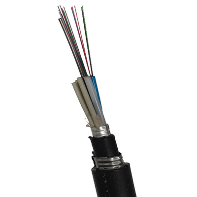 O cabo ótico da fibra GYTA53 exterior encalhou cabo blindado dos revestimentos dobro