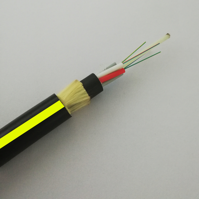cabo de fibra ótica ADSS dos núcleos do cabo 12 da fibra do período ADSS de 200m