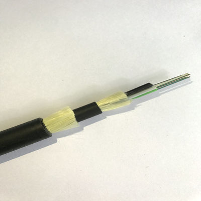 Meça o núcleo 8 12 do cabo ADSS 6 da fibra da antena de 50m 24 cabos de fibra ótica exteriores de 48 núcleos