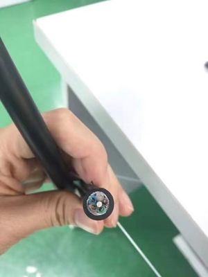 4 6 8 12 24 36 48 cabos de fibra ótica blindados do canal aéreo GYTA do núcleo exteriores