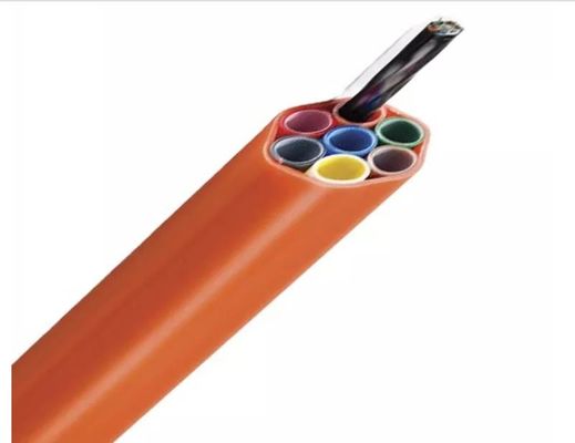 Cabos de fibra óptica Cabos de micro fibra soprados por ar GCYFY 12 24 48 96 144 Núcleos Fibra óptica