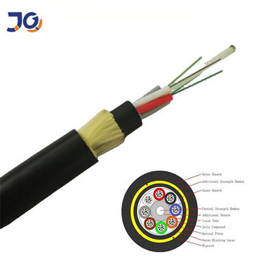 96 período do revestimento 600m do dobro do cabo de fibra ótica do núcleo ADSS