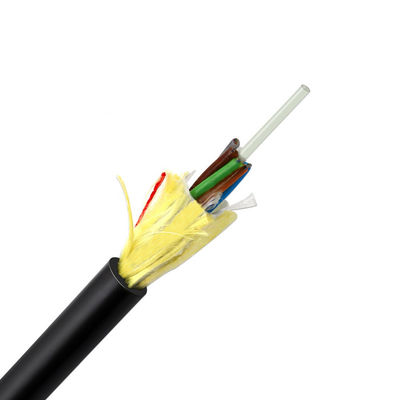 Cabo da fibra ótica ADSS de JQ 9.8mm para 100M/200M/300M/400M Span