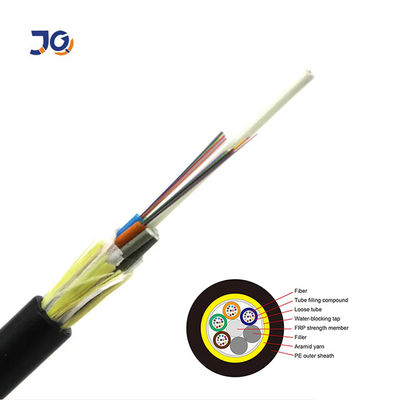 Preço de fábrica ADSS Span 100M Fibra Óptica 48 Core G652D Fibra Óptica