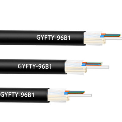 GYFTY Cabos de fibra óptica para exterior de resistência não metálica Membro 2-144 núcleos