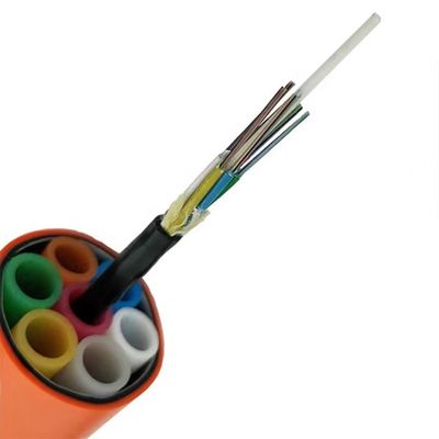 2-144Cores Outdoor Micro Duct Air Blown Fiber Optical Cable GCYFY modo único