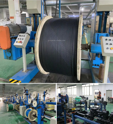 12 24 48 96 144 Núcleo Directamente Enterrado GYXTW53 Coberturas Duplas Coberturas Duplas Cabos de Fibra Ótica