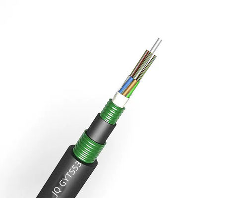 24 36 48 96 Cabo de fibra óptica de enterro directo subterrâneo GYTS53