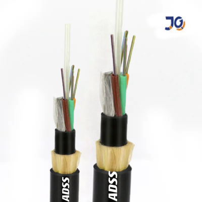 Cable de comunicação exterior de carapaça dupla ADSS Fibra óptica para antena