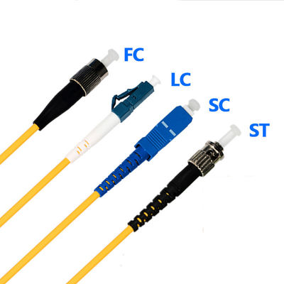 FTTH SC/FC/LC/ST/MTRJ/MU/DIN UPC APC Simplex Duplex SM MM 3M 5M 10M 20M 30M Cordão de Fibra