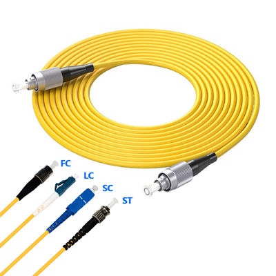 FTTH SC/FC/LC/ST/MTRJ/MU/DIN UPC APC Simplex Duplex SM MM 3M 5M 10M 20M 30M Cordão de Fibra