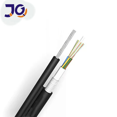 G652D modo único Fibra Óptica Externa Figura 8 Cabo blindado GYFTC8A Fios de aço enrolados Reforço