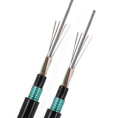 2-144 núcleos duplo invólucro duplo blindado GYTY53 Cable de Fibra Óptica Subterrânea Directamente Enterrado