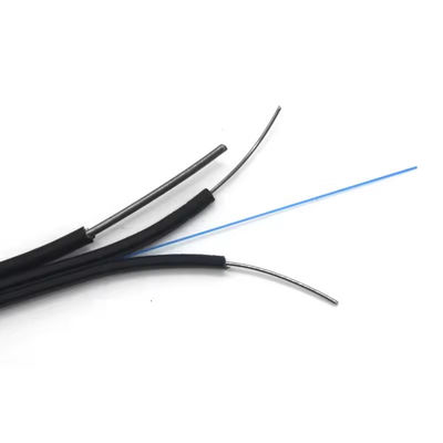 1 núcleo 2 núcleo 4 núcleo GJYXCH GJYXFCH cabo de fibra óptica auto-sustentável de exterior FTTH cabo de queda