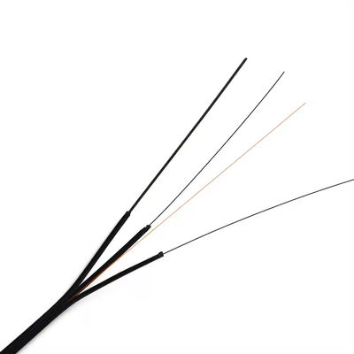 1 núcleo 2 núcleo 4 núcleo GJYXCH GJYXFCH cabo de fibra óptica auto-sustentável de exterior FTTH cabo de queda