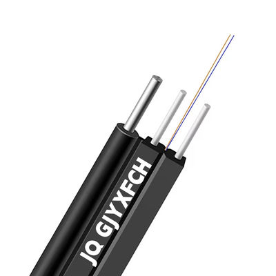 1 núcleo 2 núcleo 4 núcleo GJYXCH GJYXFCH cabo de fibra óptica auto-sustentável de exterior FTTH cabo de queda
