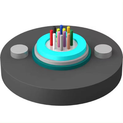 4 6 8 12 24 núcleos GYXTZW Unitube Retardante de chama Cable single-mode cabo de fibra óptica exterior LSZH Jacket