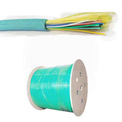 GJFJV Cabos de fibra óptica para interiores de amortecimento apertado de fios de aramida LSZH Multi Mode 24 Core