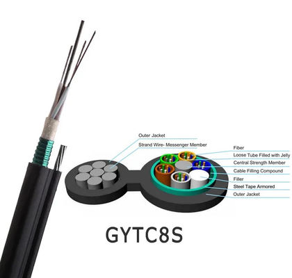 Cable óptico autoportante Figura 8 GYTC8S GYTC8A GYTC8Y