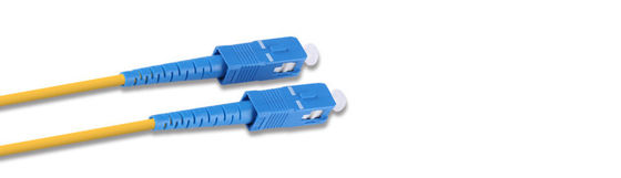 SC/SC Fibra Óptica Single Multi Mode Fibra para FTTH 1m 2m 5m 10m