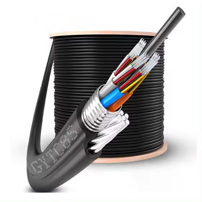 Cable de fibra óptica GYTC8S GYXTC8S GYFTC8S Cable de fibra óptica blindado com fita de aço