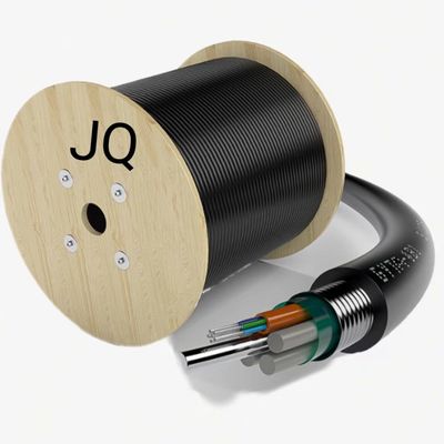 48 72 96 144 288 Cabo de fibra óptica de tubos soltos de núcleo em cadeia GYTA GYTS Cabo de comunicação enterrado por dutos