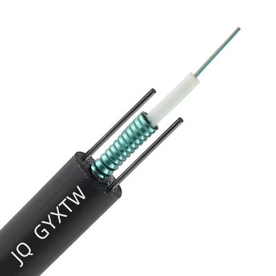 12 núcleo GYXTW cabo de fibra óptica SM exterior unitube blindado com fita de aço 6mm 7mm 8mm cabo de fibra óptica