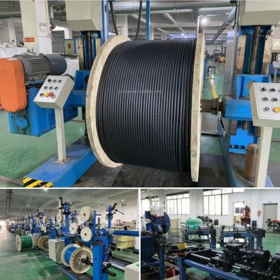 12 núcleo GYXTW cabo de fibra óptica SM exterior unitube blindado com fita de aço 6mm 7mm 8mm cabo de fibra óptica