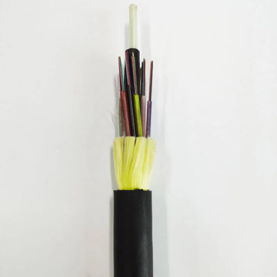 12 núcleo ADSS externo todo elétrico cabo aéreo cabo de fibra óptica