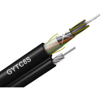 Figura 8 estrutura GYTC8S com cabo de mensageiro de fibra óptica preço