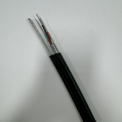 Figura 8 estrutura GYTC8S com cabo de mensageiro de fibra óptica preço