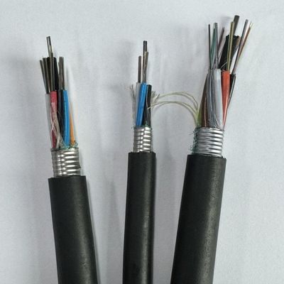 Venda Quente 12 Núcleo GYTA GYTS tubo solto enrolado blindado SingleMode MultiMode cabo de fibra óptica exterior